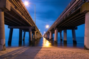 Chesapeake Bay Bridge from Virginia