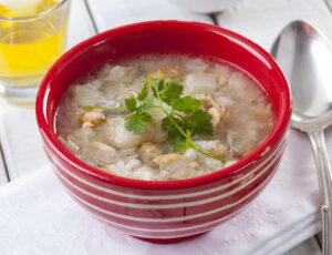 Seafood Chowder in a bowl